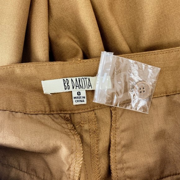 BB Dakota Camel Tan Bootcut Slacks Tall - Picture 5 of 5